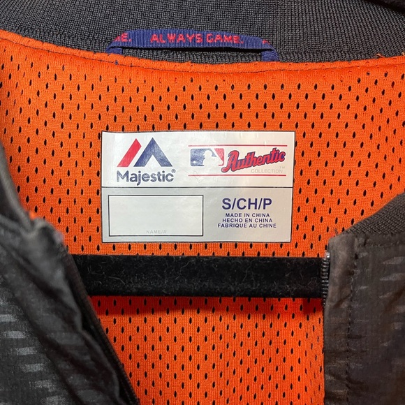 San Francisco Giants Windbreaker Pullover Cool Base 1/4 Zip by Majestic - Picture 3 of 8